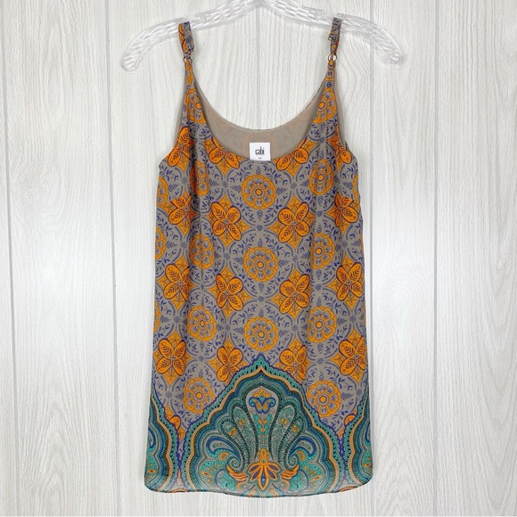 CAbi Tops - Cabi | Arabesque Adjustable Tank Top Blouse Size Small
